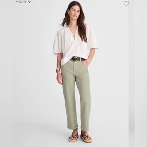 Madewell Perfect Vintage Wide Leg Crop Jean